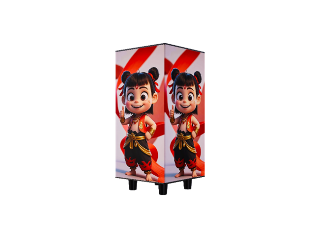 Lighting Decoration Stand - Signgic 4-zijdige mini-kolom LED-lichtbak Tafelblad Staande
