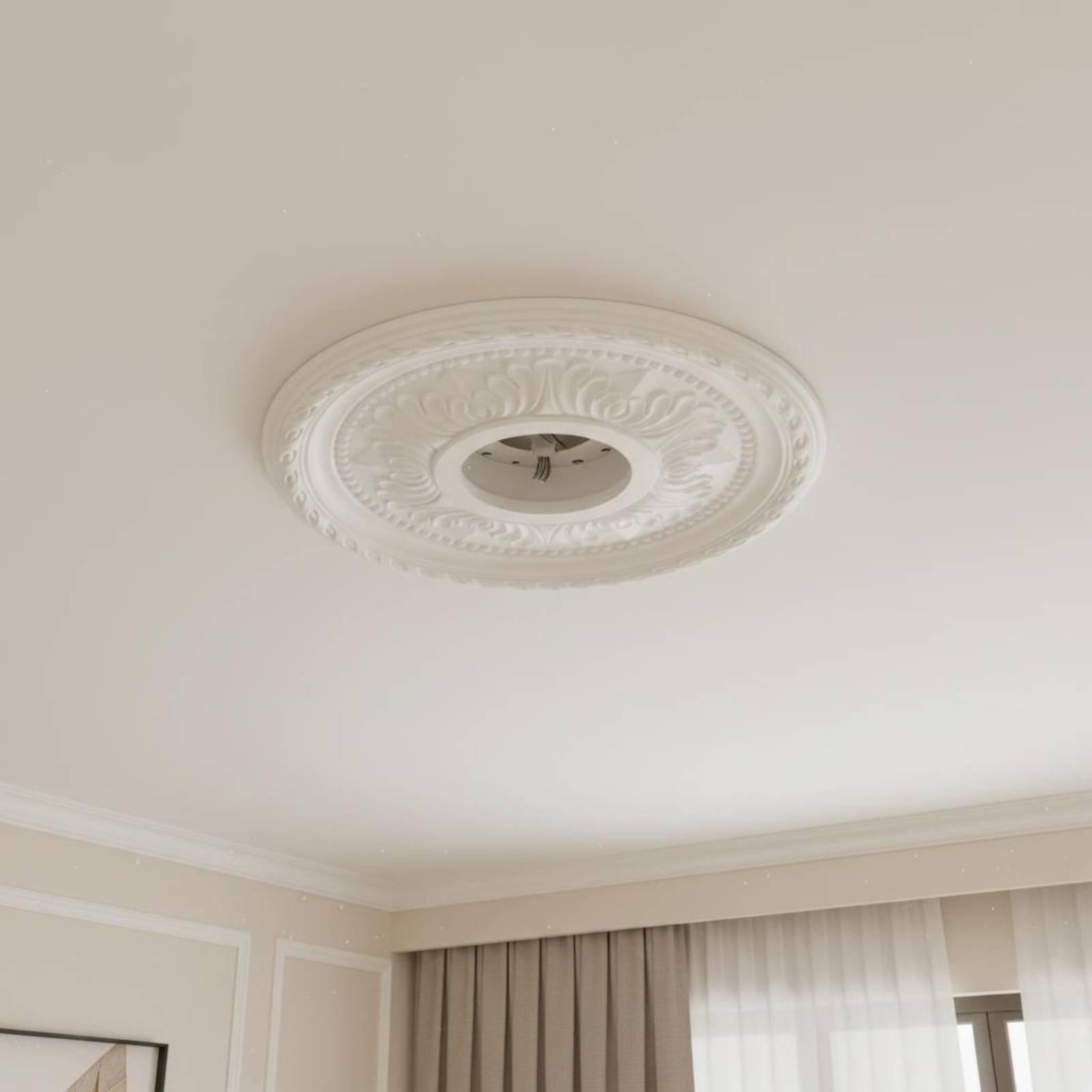 Decor Lighting Fixtures - Gouden geëmbosseerde plafondlamp paneel PU ronde