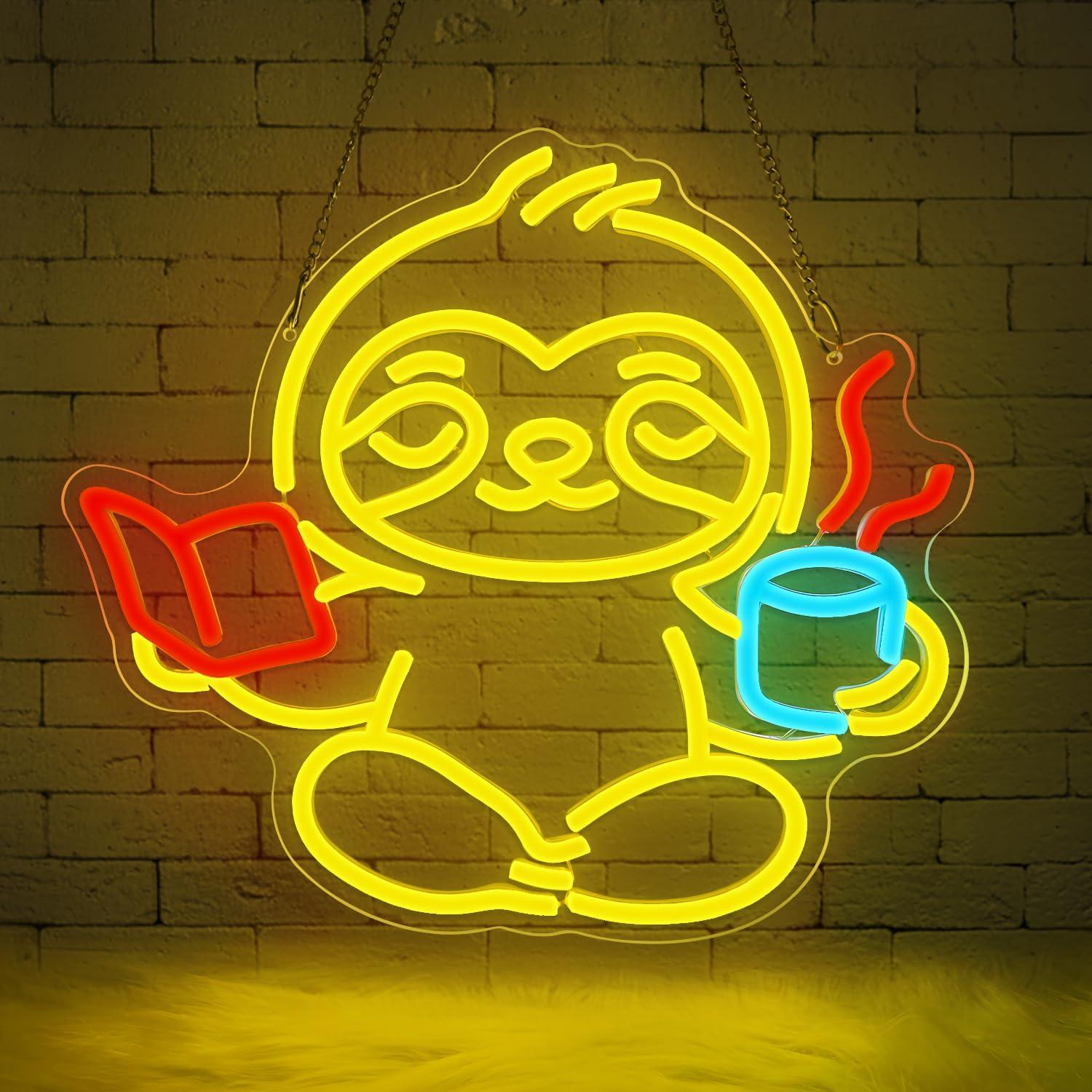 Room Lighting Bedroom Decor - Luiaard Neon Licht USB Dimbaar LED