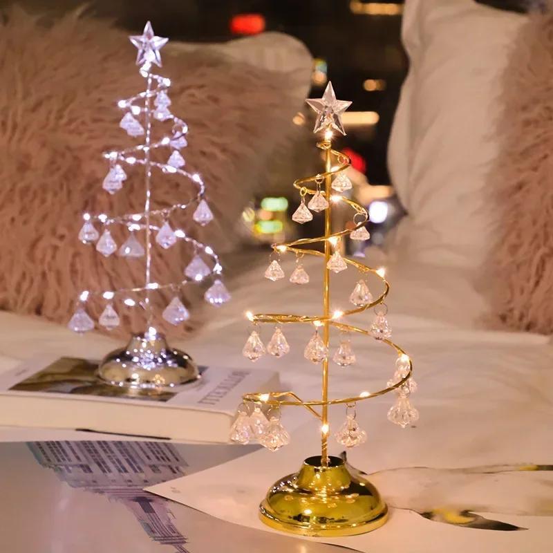 Home Decor Lighting Tree - Kerst LED Kristallen Kerstboom Diamant Hanglamp