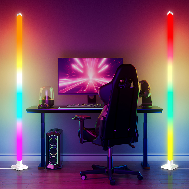 Lighting Decoration Stand - RGB dimbare slimme staande LED-vloerlampen Moderne