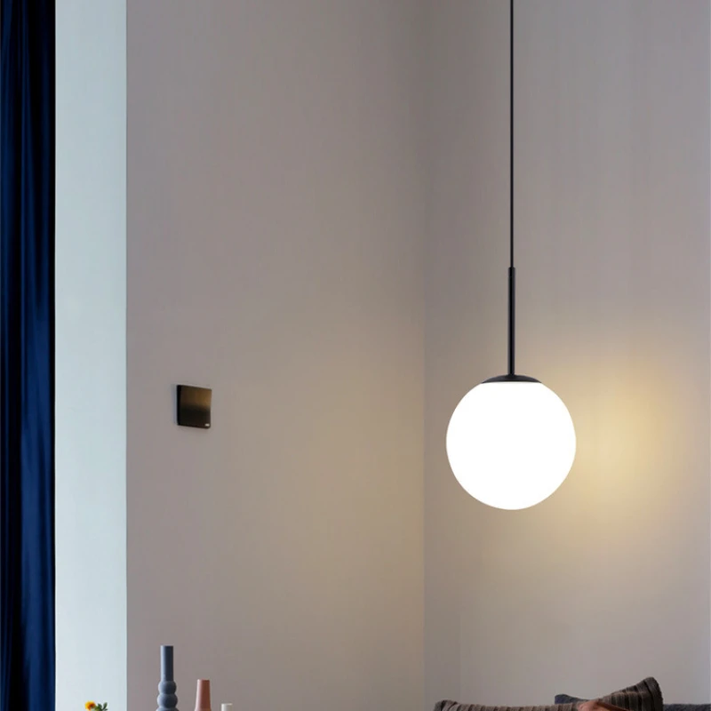 Decor Lighting Fixtures - Nordic slaapkamer nachtkastje hanglamp modern eenvoudig