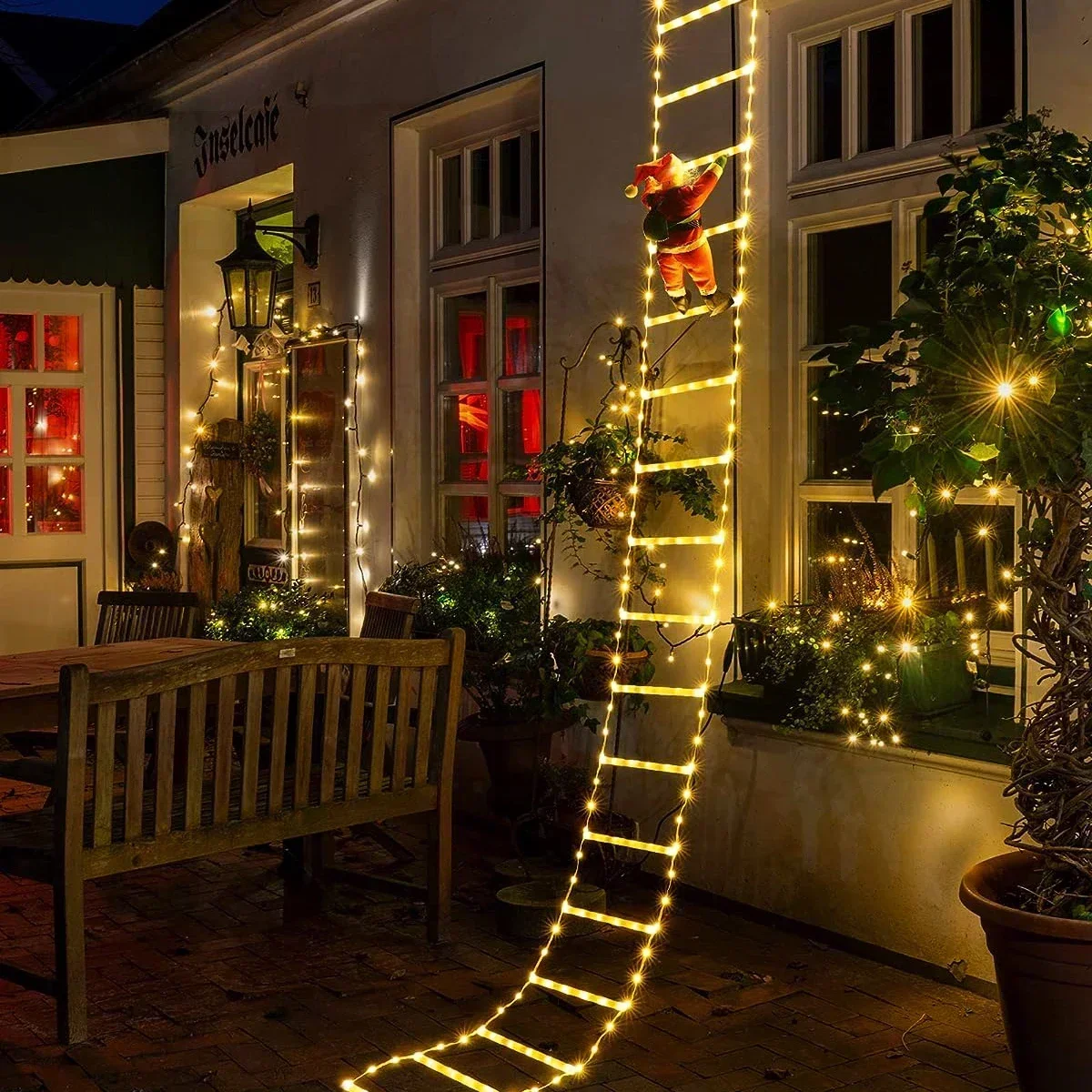 Led Ladder Licht Voor Santa Cl - Home Decor Lighting Tree recensie en prijs