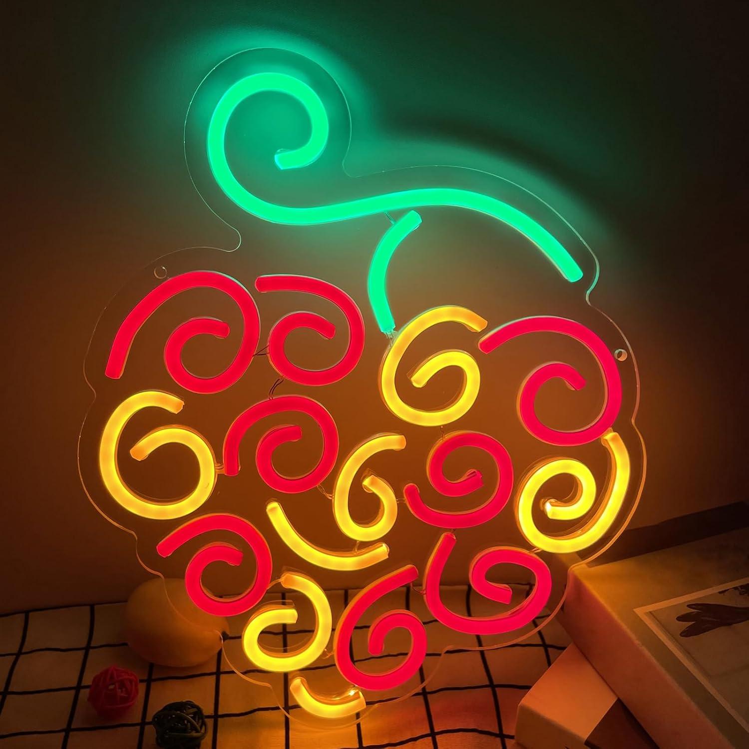 Cyber Fruit Neon Sign USB Dimb - Room Lighting Bedroom Decor recensie en prijs