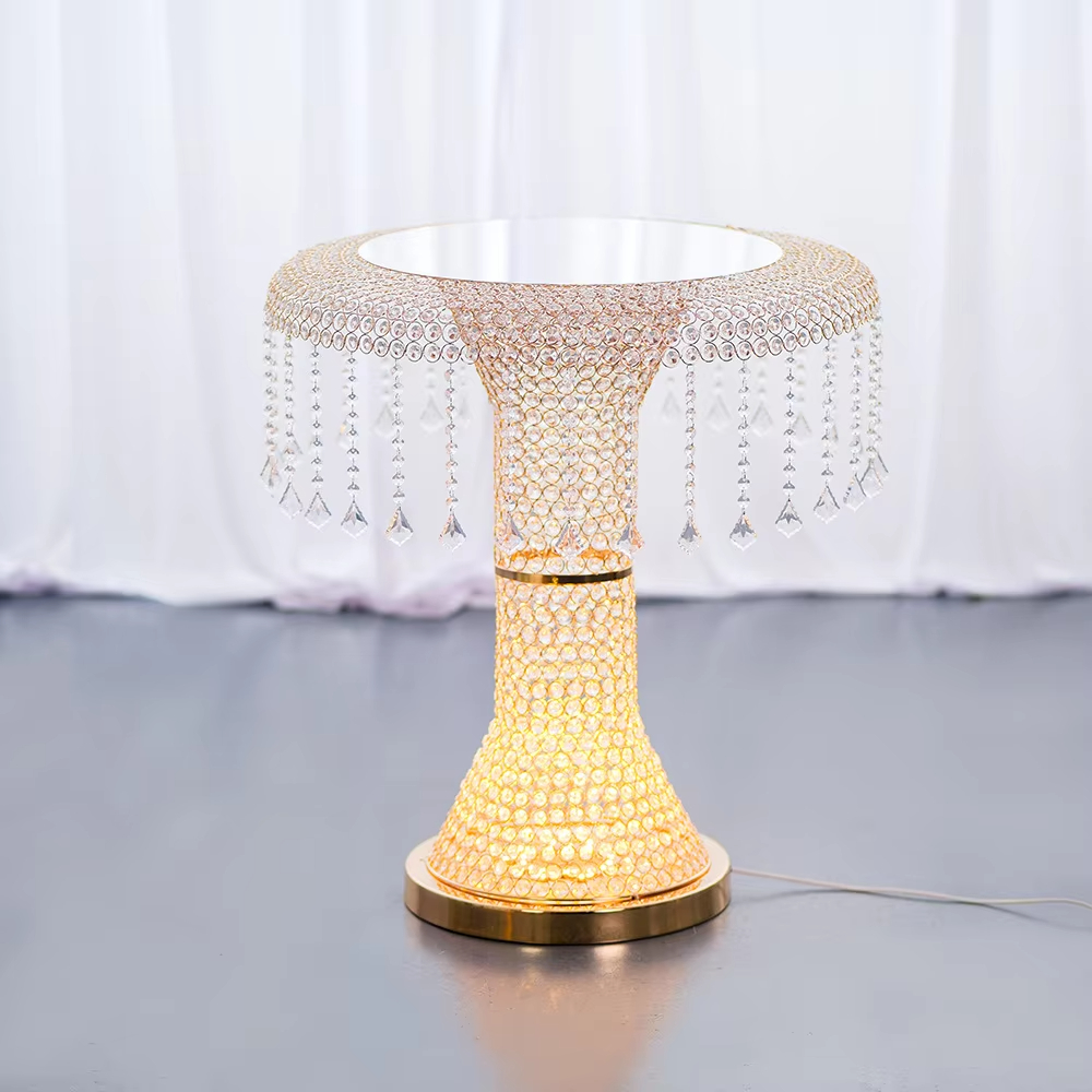 Luxe kristallen bruidstaartsta - Lighting Decoration Stand recensie en prijs
