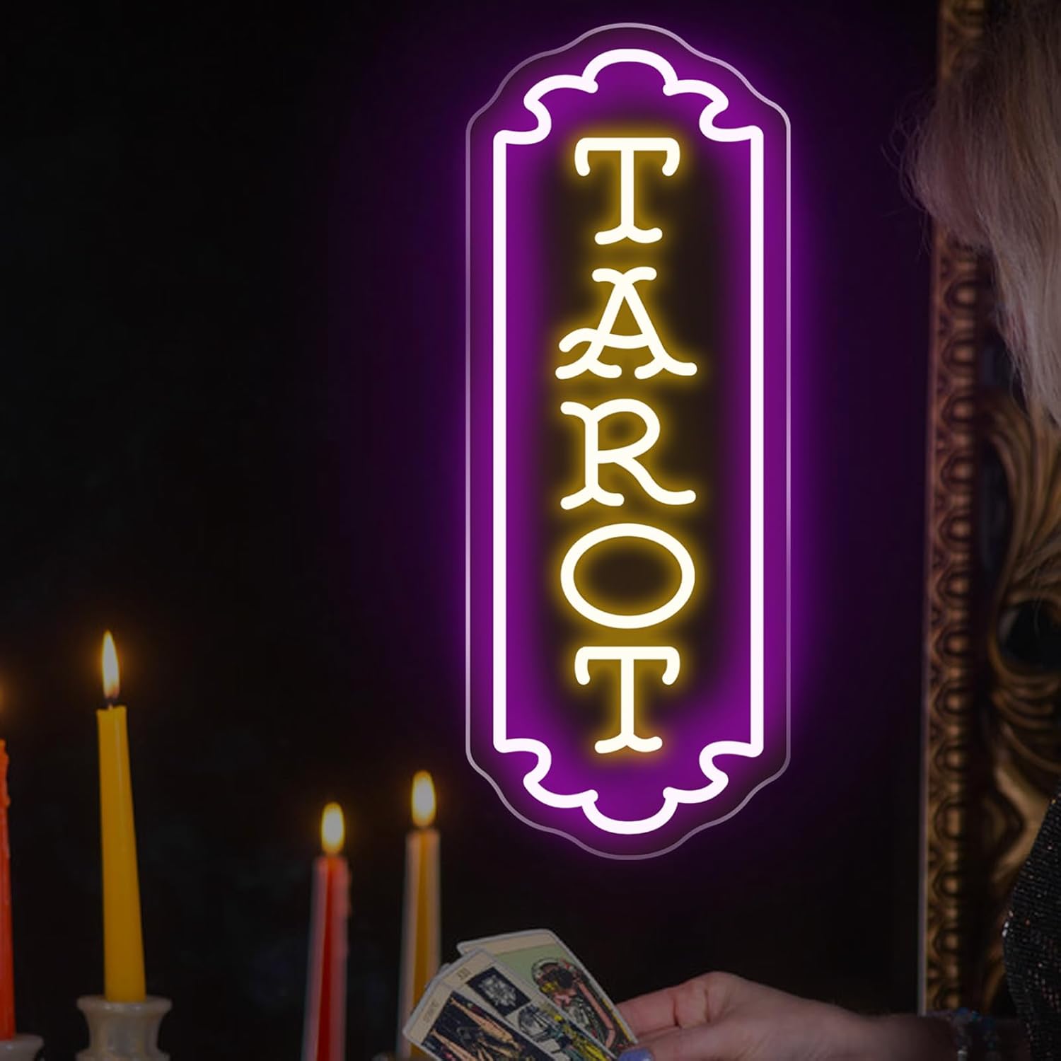 Tarot Neon Sign USB-aangedreve - Room Lighting Bedroom Decor recensie en prijs