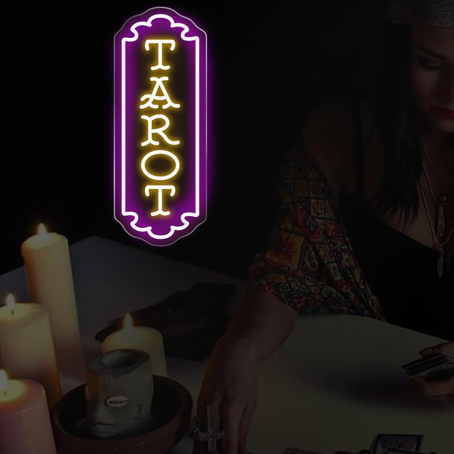 Tarot Neon Sign USB-aangedreve - Room Lighting Bedroom Decor recensie en prijs