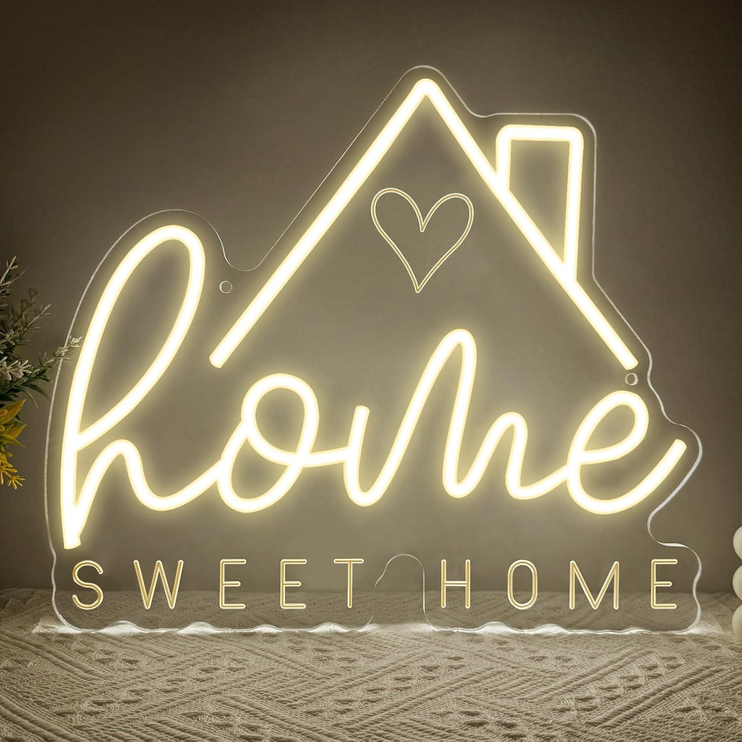 Zoet Thuis Neonbord USB Dimbar - Room Lighting Bedroom Decor recensie en prijs