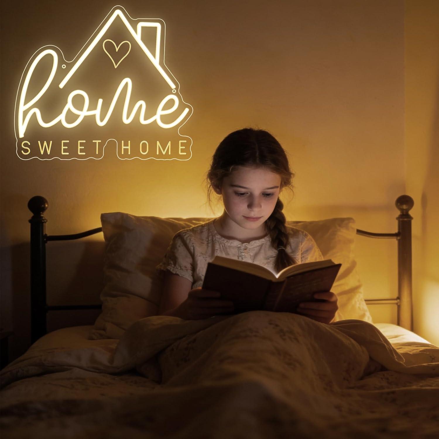 Zoet Thuis Neonbord USB Dimbar - Room Lighting Bedroom Decor recensie en prijs