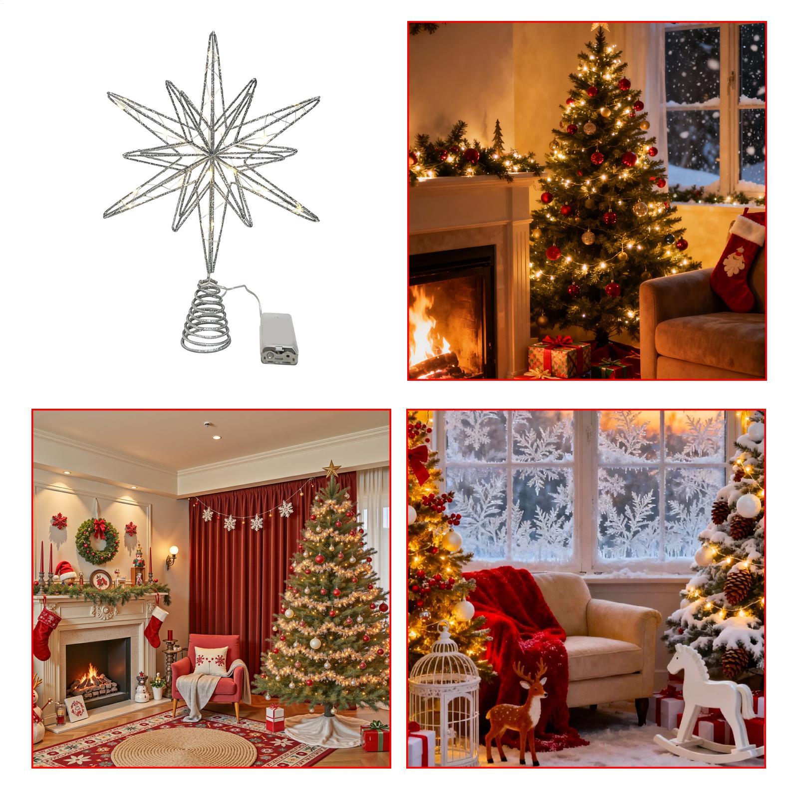 Sterrenboomtopper met verlicht - Home Decor Lighting Tree recensie en prijs