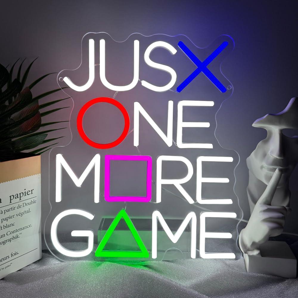 Nog één spel neonbordje USB di - Lighting Decor And More recensie en prijs