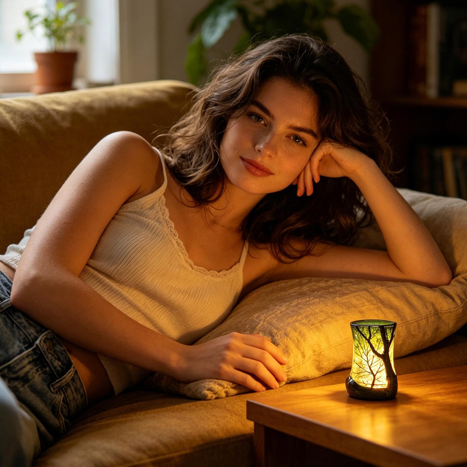 Nachtkastje Lamp Bos Nachtlamp - Room Lighting Bedroom Decor recensie en prijs