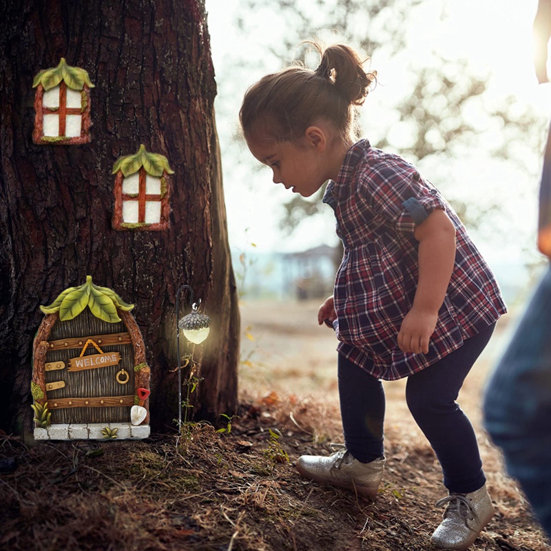 Miniatuur Fairy Gnome Home Raa - Home Decor Lighting Tree recensie en prijs
