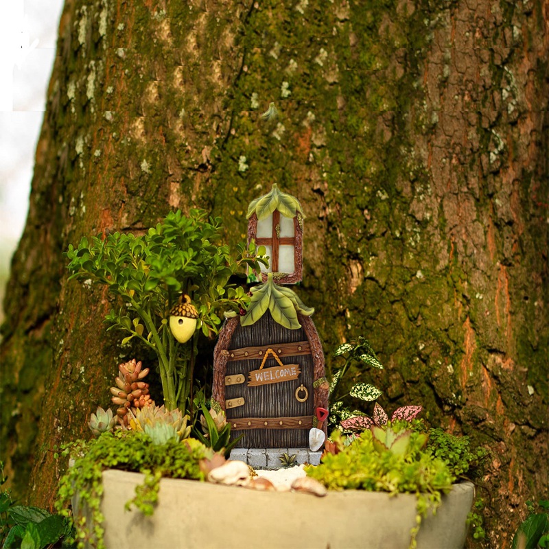 Miniatuur Fairy Gnome Home Raa - Home Decor Lighting Tree recensie en prijs