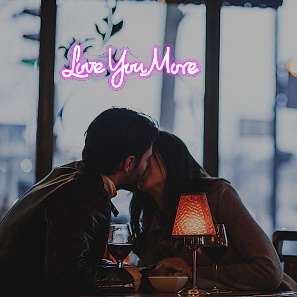 Love You More Neon Sign USB di - Lighting Decor And More recensie en prijs