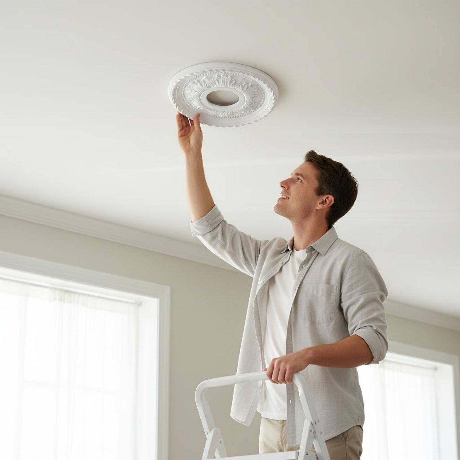 Gouden geëmbosseerde plafondla - Decor Lighting Fixtures recensie en prijs