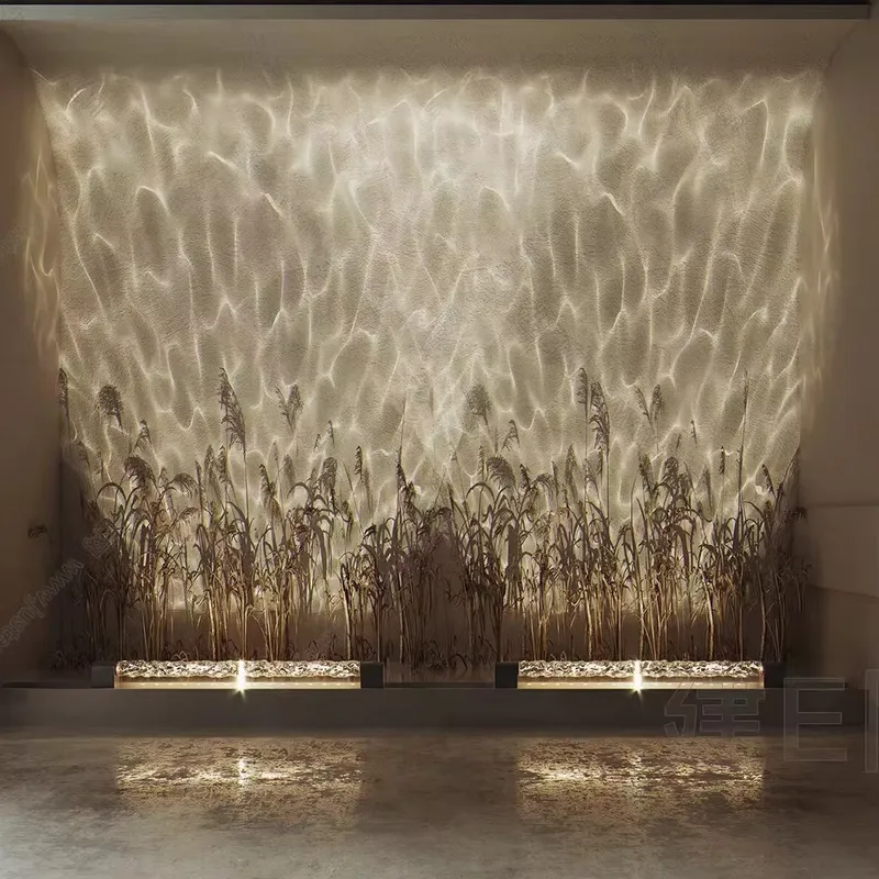 Slimme 3D Wall Wash Flame Proj - Room Lighting Bedroom Decor recensie en prijs