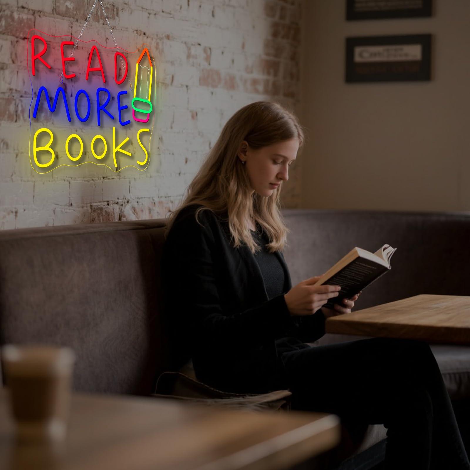 Lees meer boeken Neonbord Lees - Lighting Decor And More recensie en prijs