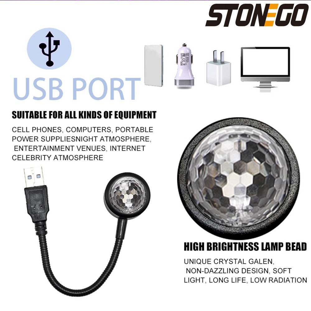 USB LED Disco Ball Light voor  - Lighting Effect Home Decor recensie en prijs