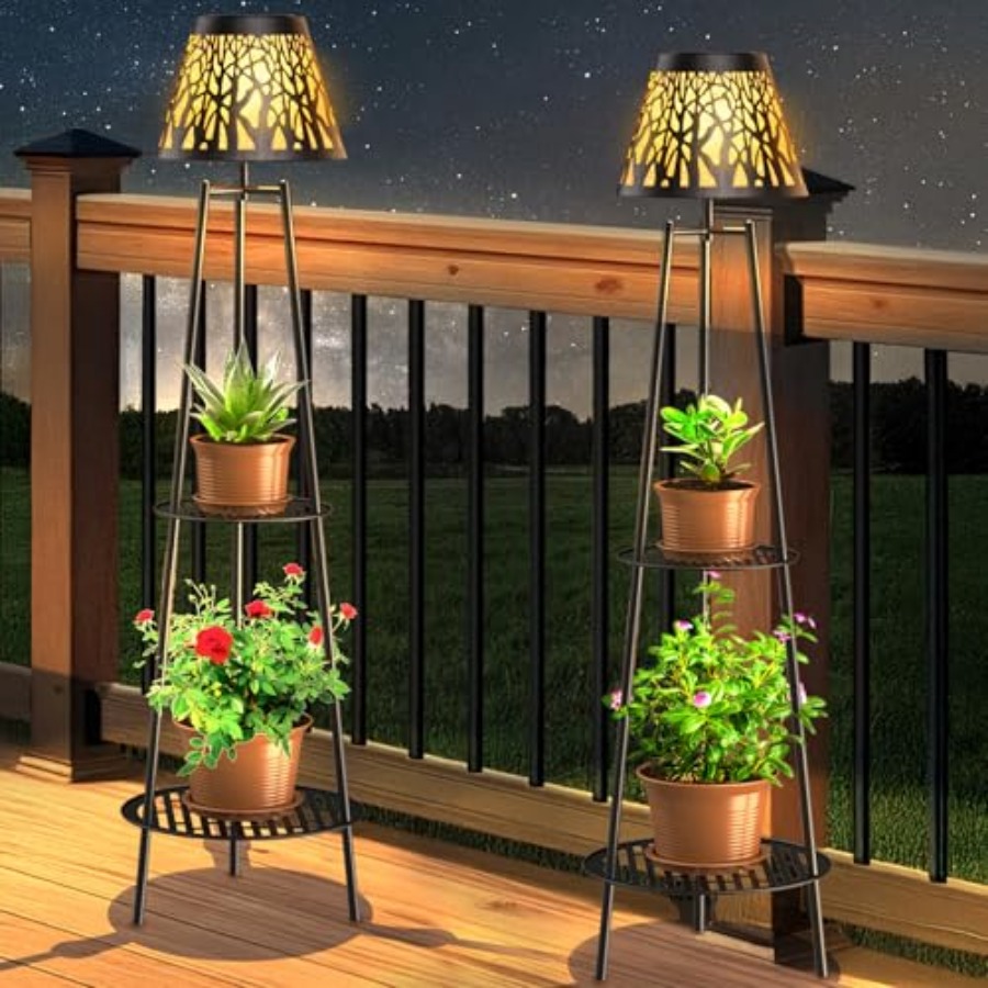 2-pack buitenlamp op zonne-ene - Lighting Decoration Stand recensie en prijs