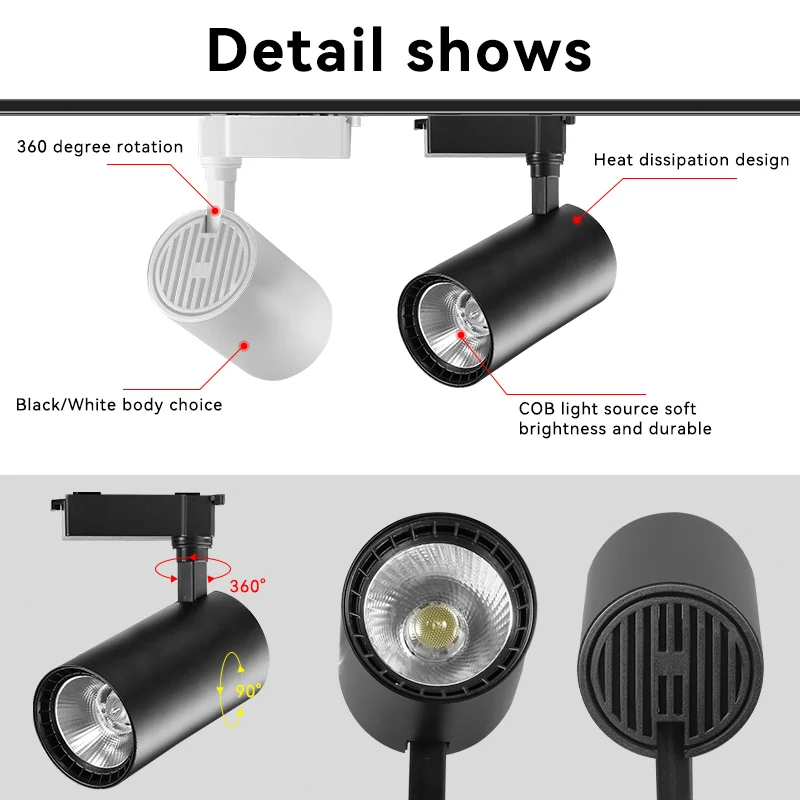 Set LED Track Light 110v 220v  - Decor Lighting Fixtures recensie en prijs