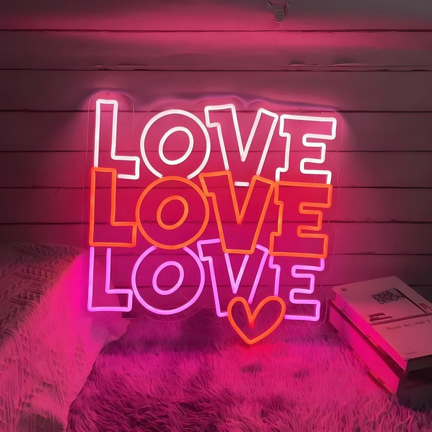 Liefdes Neon Sign USB Dimbare  - Lighting Decor Wedding recensie en prijs