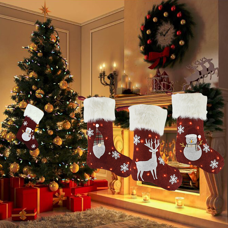 Kerst Sokken Met Led Verlichti - Home Decor Lighting Tree recensie en prijs