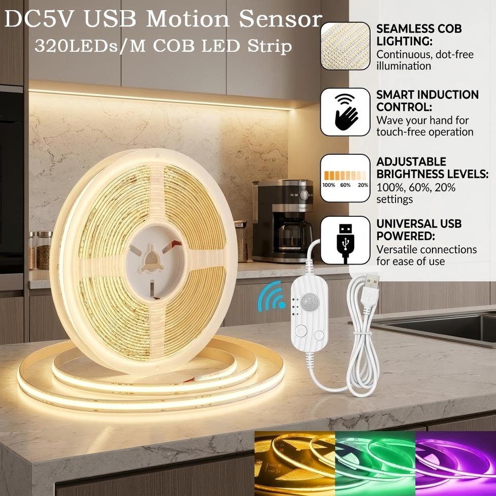 DC5V USB Bewegingsensor 8mm CO - Lighting Decor And More recensie en prijs