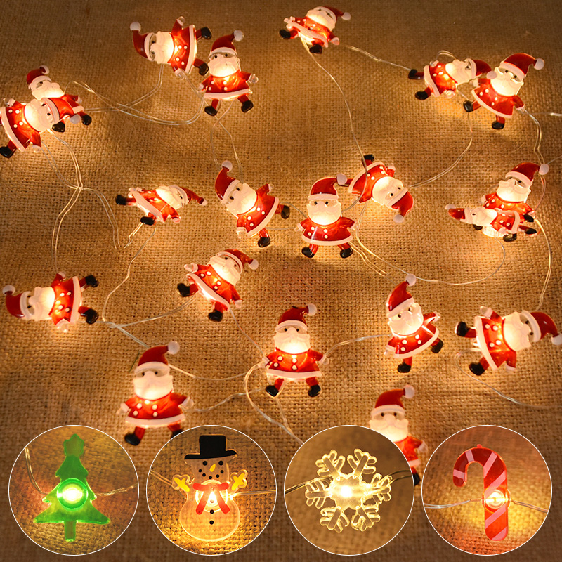 2M 20LED Kerstman Sneeuwvlok L - Home Decor Lighting Tree recensie en prijs