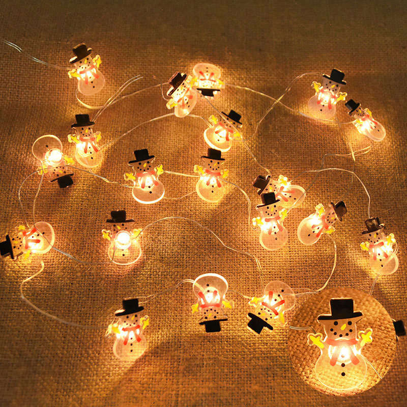 2M 20LED Kerstman Sneeuwvlok L - Home Decor Lighting Tree recensie en prijs