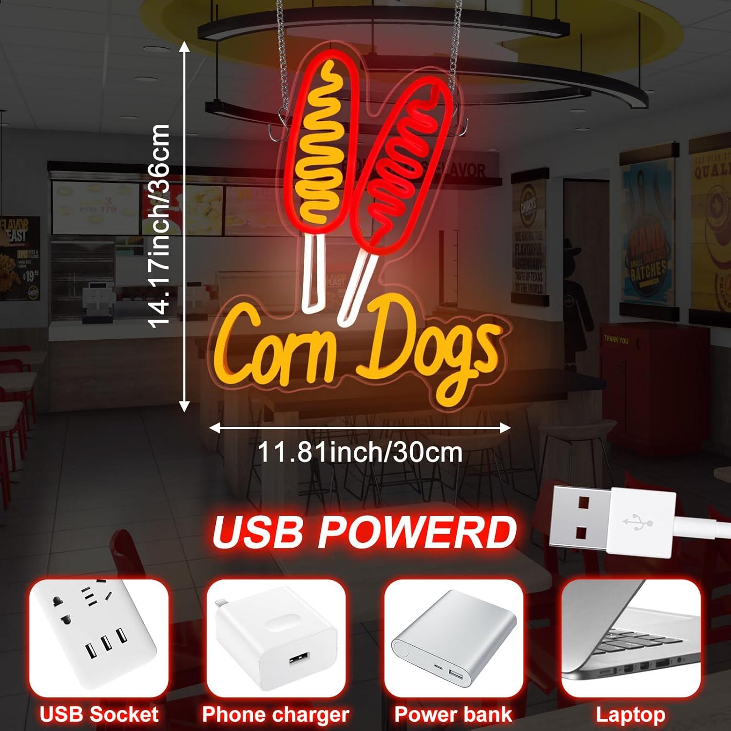 Maïsbroodje Neonbord Snack USB - Lighting Decor Wedding recensie en prijs