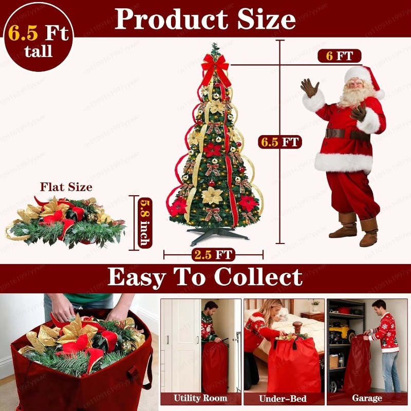 180CM Voorgevormde Opvouwbare  - Home Decor Lighting Tree recensie en prijs